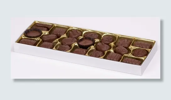 巧克力，果仁糖，盒，甜，糖果，礼物，请客