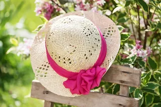 帽子，女式帽子，时尚，头饰，草帽