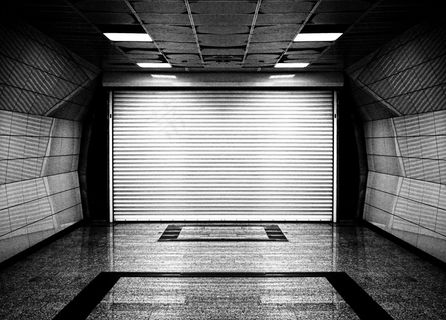 车库，地下，商店，封闭，地铁，黑暗