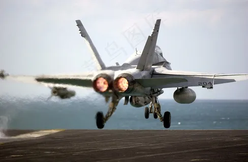飞机，军用飞机发射，飞行甲板