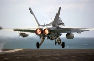 飞机，军用飞机发射，飞行甲板