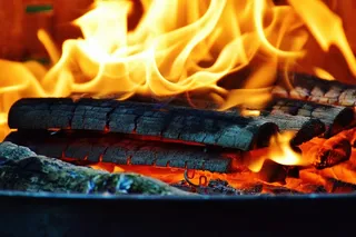 火，木，余烬，火焰，热，烧伤，黄色，品牌