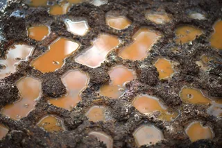 泥，地球，红色，自然，雨，冬天