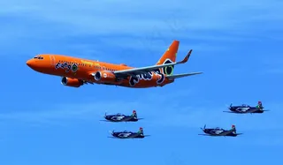 平原，航空公司，航空，飞机，固定翼