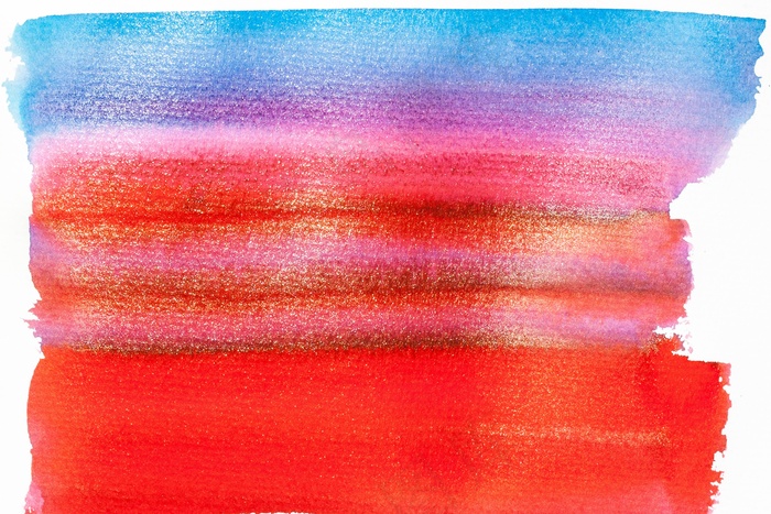 Tusche印度墨水，水彩，湿法，绘画技术