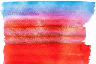 Tusche印度墨水，水彩，湿法，绘画技术