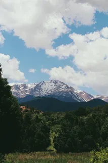 山,天空,云团,高峰,首脑会议,多云,树木 山,天空,云团,高峰,首脑会议,多云,树木