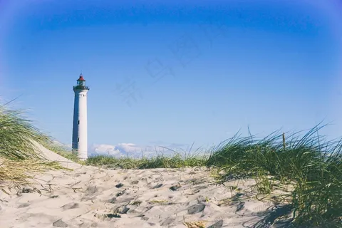 灯塔,海滩,沙,岸,海岸,旅游 灯塔,海滩,沙,岸,海岸,旅游