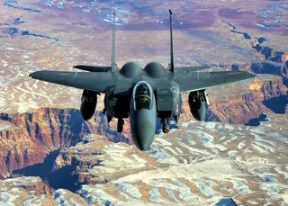 战斗机，战斗机，F-15，喷气式飞机，飞行