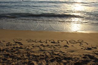 夏天，海滩，大海，度假