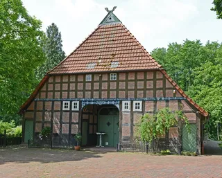 Gödestorf，Specken，文化遗产，德国，房屋