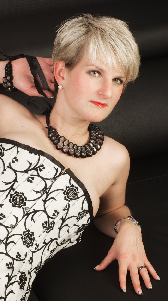 女人，肖像，年轻，化妆品，头发，美女，头