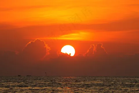 日落,大海,天空,云 日落,大海,天空,云
