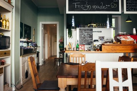 商场,椅子,厨房,室内一角,柜子,咖啡厅的内部