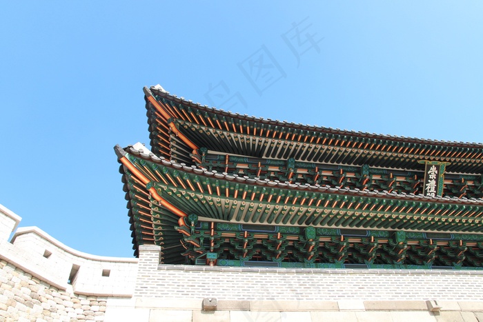 韩国，首尔，首尔南大门门，南大门