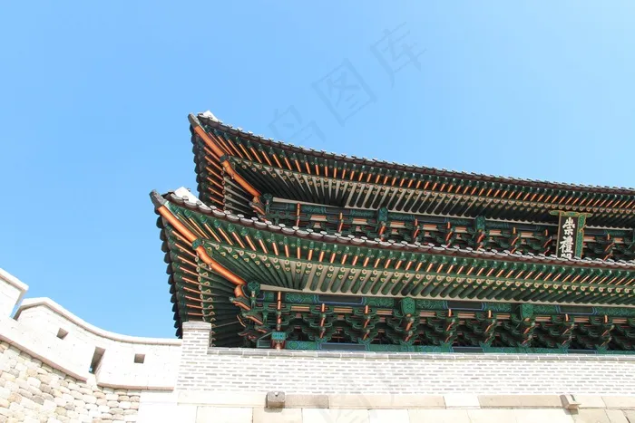 韩国，首尔，首尔南大门门，南大门
