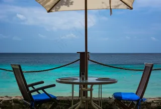 海滩，遮阳篷，海滩度假村，放松，放松