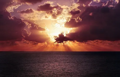 霞光,天空,海洋,湖泊,卷积云,阳光在海上云 霞光,天空,海洋,湖泊,卷积云,阳光在海上云