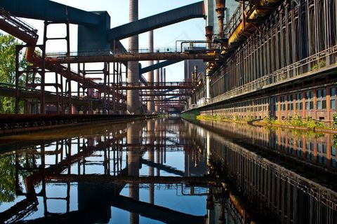 炼焦厂，可乐，鲁尔区，吃，比尔，炼铁