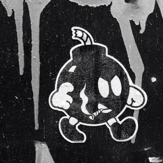 涂鸦，炸弹，街头艺术