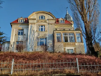 德累斯顿，德国，房子，首页，架构，天空，树木