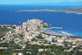 卡尔维，法国，科西嘉岛，假期，沧海，性质，海滩