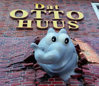 林德罗斯88，家，砖，埃姆登，奥托Waalkes，Ostfriese