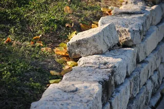 墙，石头，水泥，混凝土，结构，砖，岩