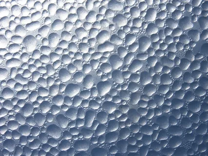 水滴，凝结，分形，模式，水