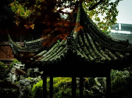 *，上海，豫园，景观