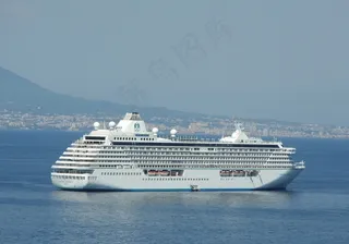 游轮，海洋，大海，水，海岸，海岸，巡游