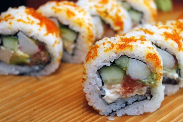 寿司，日式料理，美味，亚洲料理，食品，美味