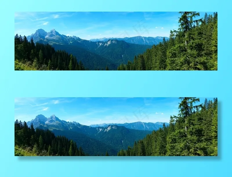 Karwendel，意见，山，全景图，徒步旅行