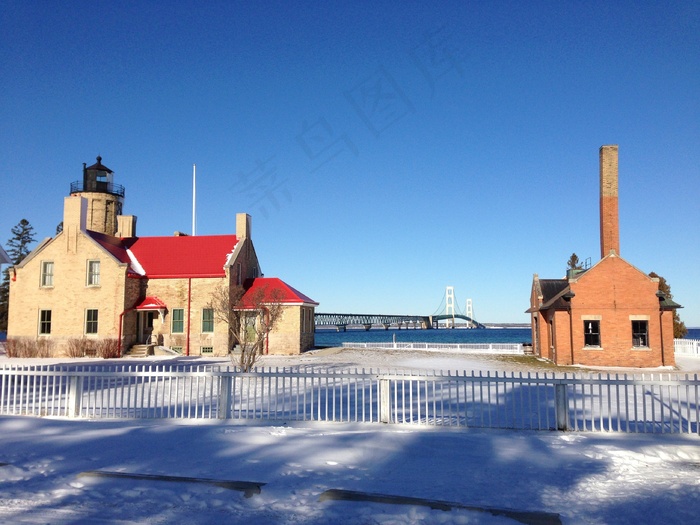 麦基诺桥，密歇根州麦基诺城