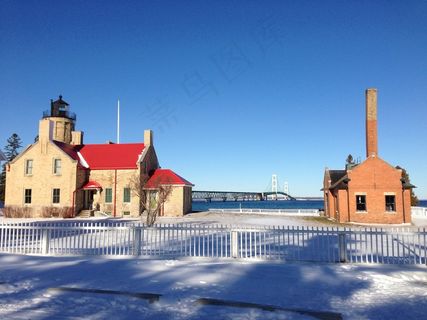 麦基诺桥，密歇根州麦基诺城