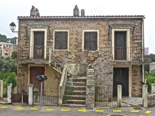 房屋，入口，外观，住宅，住宅，楼梯