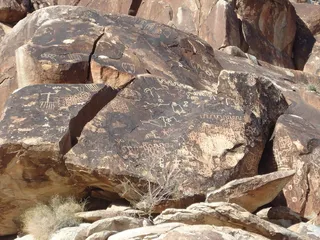 古代，印度，岩画，内华达州拉芙琳