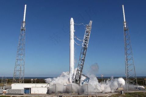 火箭发射，Spacex，升空，发射，火焰