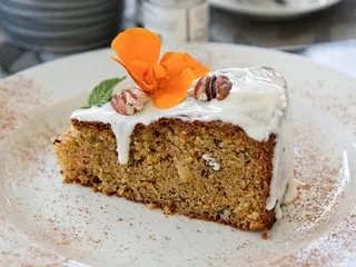 蛋糕，茶，咖啡，花卉，餐厅，甜点，食品