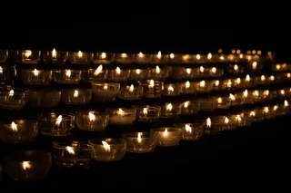 蜡烛，烛光，下午茶，教堂，教堂礼拜