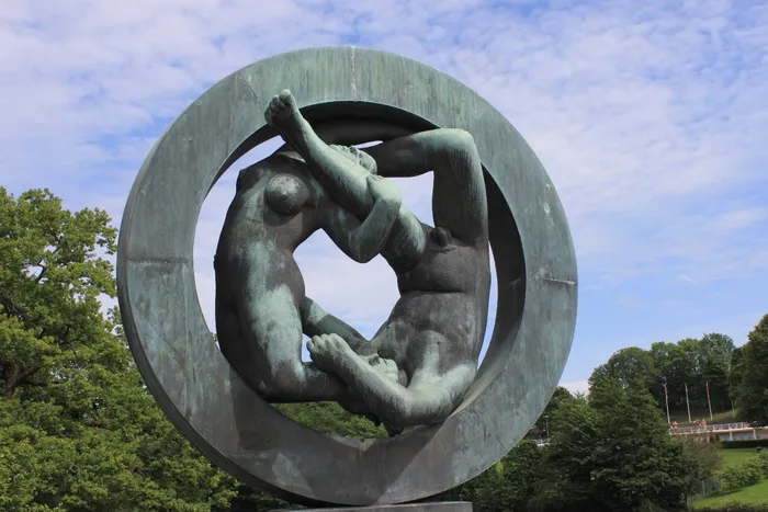 对，雕塑，裸体，雕像，艺术，吞噬，艺术品