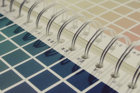 Cmyk，彩色，彩色风扇，拾色器，印刷油墨