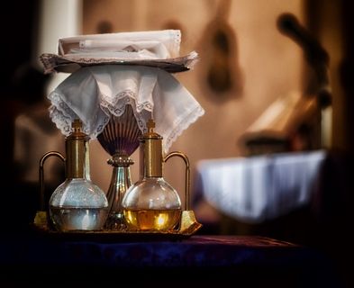 圣酒，圣水，教会，信仰，宗教，仪式