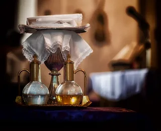 圣酒，圣水，教会，信仰，宗教，仪式