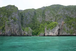 沧海，水，岩，预定，绿色，绿松石，假期