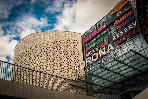 建筑，购物中心，商店，购物，凯尔采