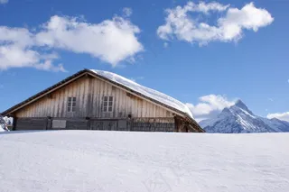 雪，风景，冬季，寒冬，天空，晴朗的天气