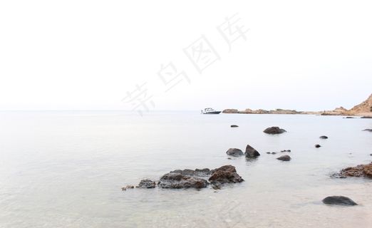 岩石，水，海岸，船，海岸，海洋，大海