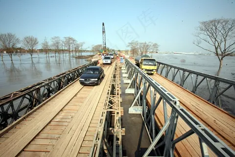 洪水，拉平多，印度尼西亚，灾难，桥梁