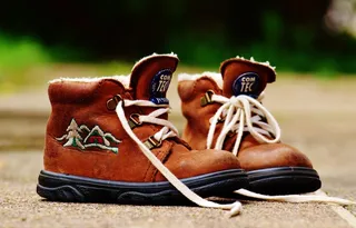 婴儿鞋，儿童鞋，棕色，皮革，可爱